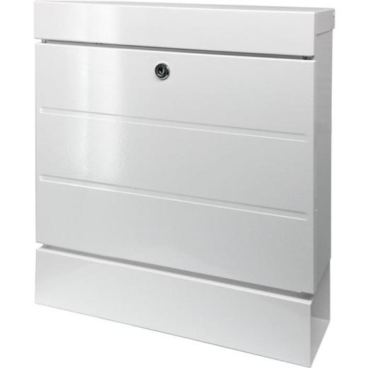 Briefkastenset NewYork 850 W H.405mm B.364mm T.110mm weiß verzinkter STA