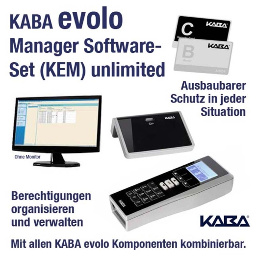 dormakaba evolo Manager Software-Set unlimited