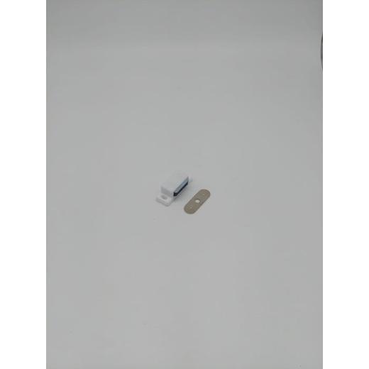 Magnetschnäpper Ku.weiß 2kg M-Beschläge | 50 Stück