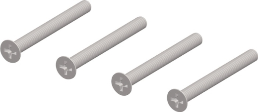 Bef-set.NW-400-10 4xM4x60mm - ohne Vierkant TECWERK