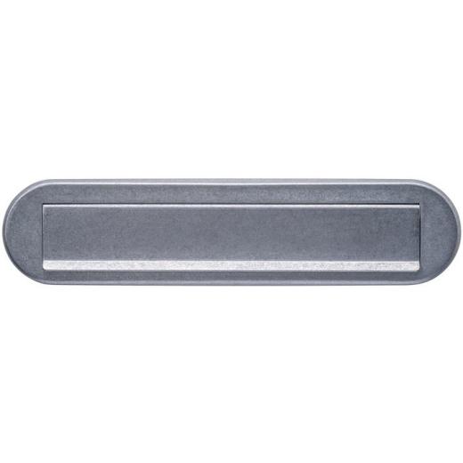 Briefeinwurf VA Edelstahl vibriert ov.77mm 340mm INTERSTEEL