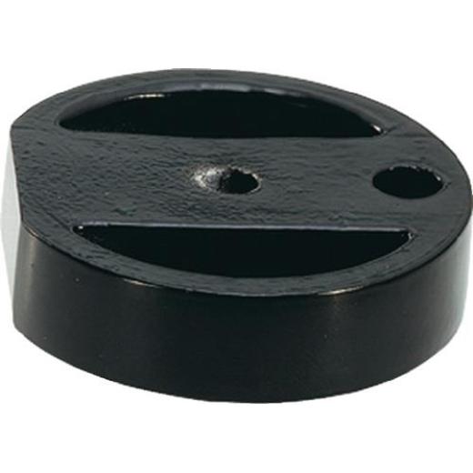 KWS - Unterlage 2559 Alu.schwarz D.60mm H.15mm f.Art.3000 258 205