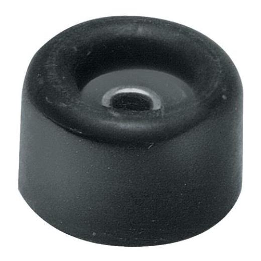 Türpuffer D.40mm H.25mm Gum.rot Dübelmontage | 50 Stück