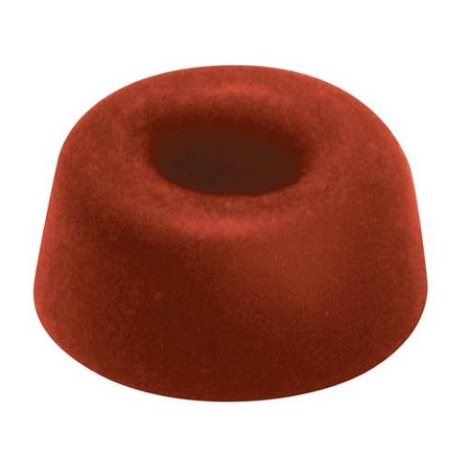 Prestien & Knüppel GmbH & Co. KG - Klosettsitzpuffer D.21mm H.10mm Gum. weiß | 100 Stück
