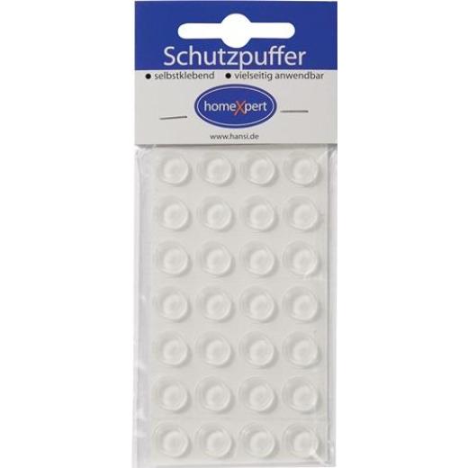 Türanschlagdämpfer 12mm Ku. klar selbstklebend