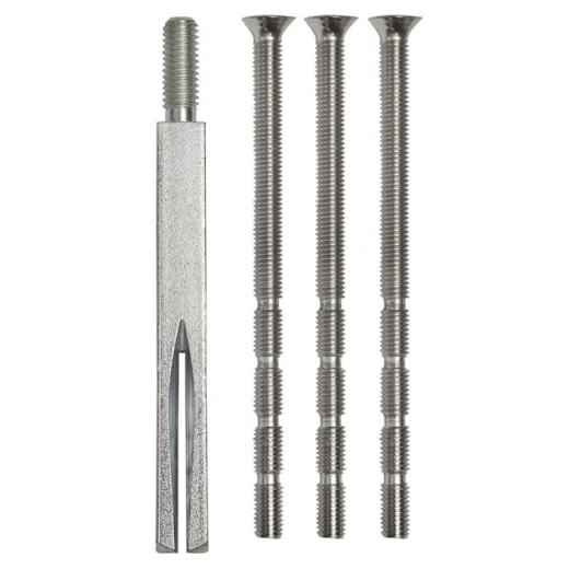Wechselstift 4-KT.10 STA verzinkt/vernickelt M6 SCHNEGEL