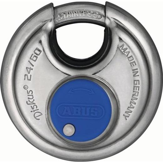 ABUS - Zylindervorhangschloss 24IB/60 Schlosskörper-B.60mm VA versch.-schl.
