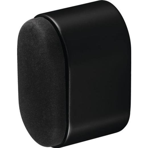 HERMETA - Wandtürpuffer 4700/4702/4704 Alu.schwarz elox.L.25mm