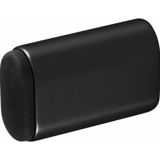 HERMETA - Wandtürpuffer 4700/4702/4704 Alu.schwarz elox.L.60mm