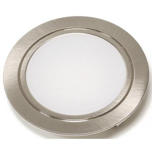 Einbauleuchte Chip HE 58 Emotion 24V DC 2,5 W Zuleitung 1800mm Rahmenf. VA,geb.