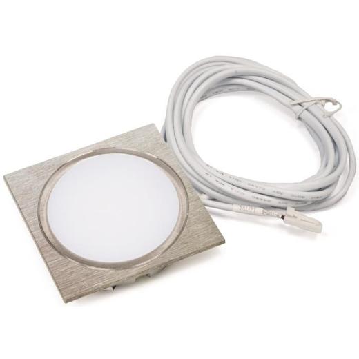 Einbauleuchte Chip HE 58 Emotion 24V DC 2,5 W Rahmenfarbe VA,geb.L&S