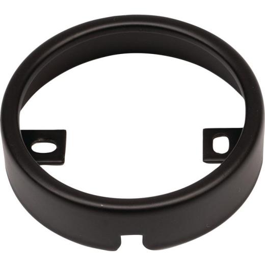 Aufbauring eck.L.67mm schwarz ma L&S