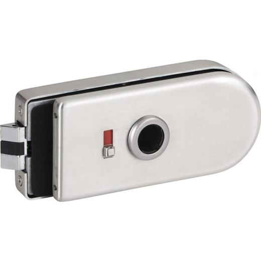 Glastürschloss Venezia 6086F Alu.VA ma (60) WC Drückerposition hinten