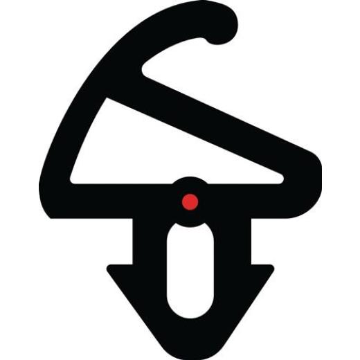 Anschlagdichtung ADTP-1246-CC schwarz TPE Kunststofffenster 5 m/Bund GFA