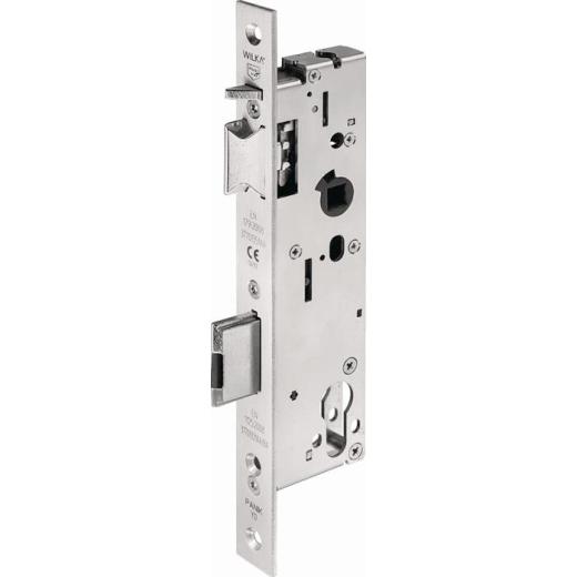 Panik-Einsteckschloss 7667 Fkt.E ktg 24x245 mm/35/92 DIN L/R VA U-St.35mm WILKA