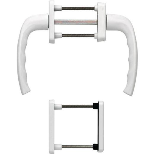 Hoppe Balkon-/ Fenstertür-Garnitur New York 0810/961N/U10 | Türstärke 63-73 mm, Aluminium F9016