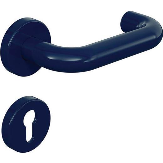 HEWI Rosetten-Drückergarnitur 111R01.130 Kunststoff 50 rund PZ DIN L/R D/D