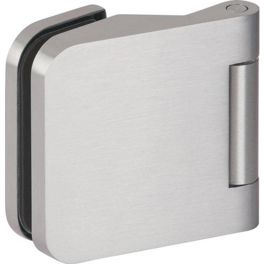 Glastürband 6325-20 LM Edelstahlfarbig rund  f.3-teillig