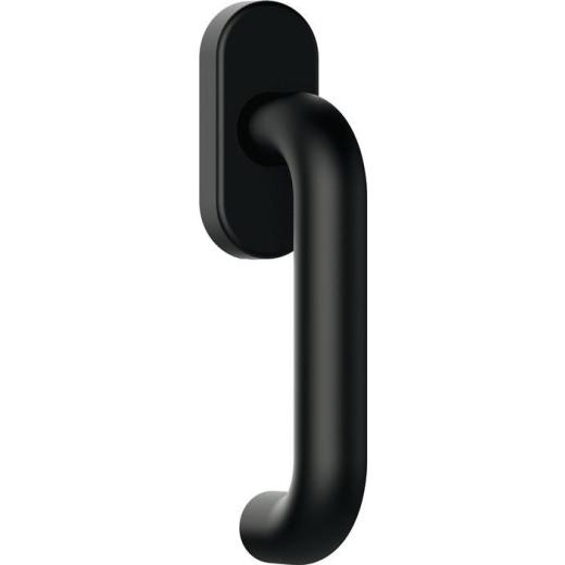 HEWI Fenstergriff 111PBFG PA 90 tiefschwarz 35 mm Stand.