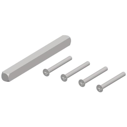 Bef-set.NW-400-70 3xM4 inkl.Hülse,2x 3,9x24 4-KT.9mm TECWERK