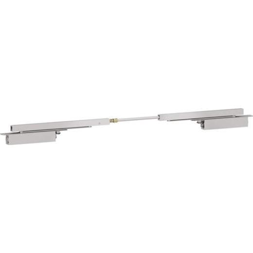Assa Abloy - Gleitschienentürschließerset DC 860/ G 881 silber EN 1-5 Flügelmontage