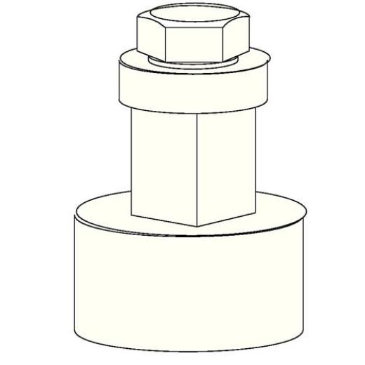 Achsverl.verz.CL-Gestänge DORMAKABA