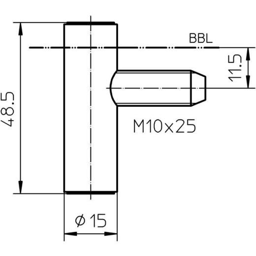 Rahmenteil V 8000 WF U STA vern.f.3-tlg.Stahlzargen Nachrüstband SIMONSWERK