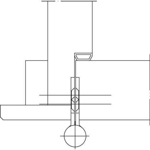 Türband Q1 STA verz.ungefälzte Holzflügel Rollenlänge 140mm DIN re.SIMONSWERK