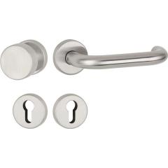 Drückergrt.Basic 01 VA 60 VA ma U-Form PZ DIN L/R D/D 30 TECWERK