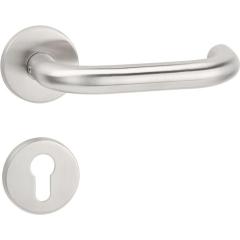 FS-Garnitur NW-494-2 VA 62 D/K TS 40?58mm PZ rd DIN L/R TECWERK