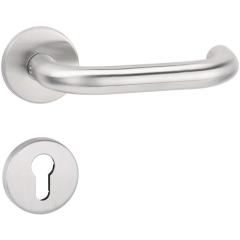 Antipanikdrückergarnitur NW-491 VA 60 TS 45-58mm PZ rd.DIN L/R TECWERK