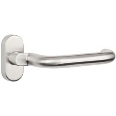 Profiltürdrückerlochteil NW-501-1 VA 60 U-Form 8mm m.Ans.TECWERK