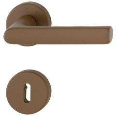 Rosettengrt.Hamburg 1700/42KB/42KBS Alu.F8607 Struktur OB DIN L/R D/D HOPPE