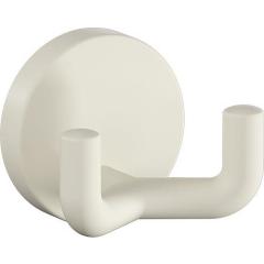 Doppelhaken 477.90B025 dop.A.43,5mm PA 99 reinweiß ma D.50mm HEWI