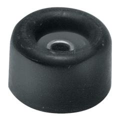 Türpuffer D.30mm H.18mm Gum.schwarz Dübelmontage | 100 Stück