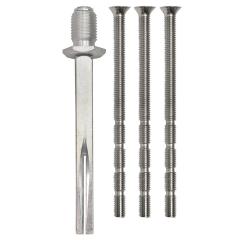 Rollenschraubwechselstift 4-KT.10 STA verzinkt/vernickelt