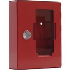 Notschlüsselkasten NS 1 H150xB120xT38mm rot STA Anz.Hak.1 ROTTNER