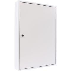 Schlüsselschrank S 50 H550xB380xT80mm 1-türig Zylinderschl.Anz.Hak.50 ROTTNER