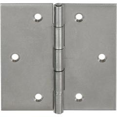 Scharnier 10503 H.70mm B.70mm S.1,2mm VA gerollt,ktg.VORMANN | 10 Stück