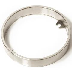 Aufbauring rd.D.67mm Edelstahloptik glatt L&S