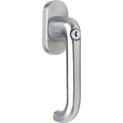 Fenstergriff VA ma 20-40mm U-Form,verschließbar DENI
