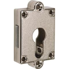 Möbel Aufschraubschloesser Dornm.25mm rechts,li. | 5 Stück