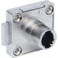 Möbel Aufschraubschloss Dornm.25mm rechts,links,unten,ob