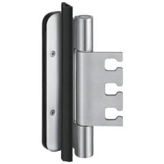 Objektband VARIANT VX VA RAL 9005 schwarz ma (SW 107) DIN L/R ungefälzte Türen