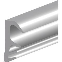 Flügelfalzdichtung 4050 L.5m z.Einfräsen PVC blk weiß ELLEN