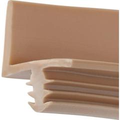 Türanschlagdg.L 2755 L.5m z.Einfräsen TPE blk beige ELLEN