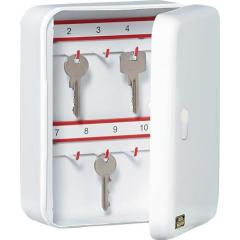 Schlüsselbox CS 15 V-PZ H205xB160xT75mm grau Stahlbl.Anz.Hak.15 BURG-WÄCHTER