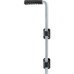 Bodenschieber galv.verz.d.pass.L400xS16mmStahl schwarz A Bolz.-Tor 40mm GAH