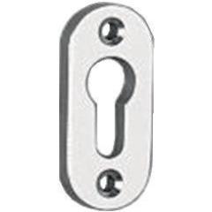 Schlüsselrosette 3393/0000 Alu.F1 Schildst.8mm PZ ov.EDI