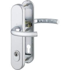 Schutzgarnitur Tôkyô 1710/3332ZA/3410 Alu.F1 92mm 66-76mm HOPPE